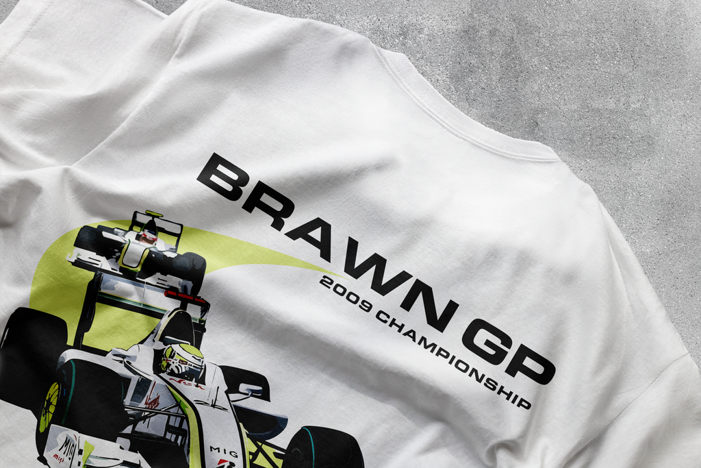 Camiseta Brawn GP 2009 - Blanco