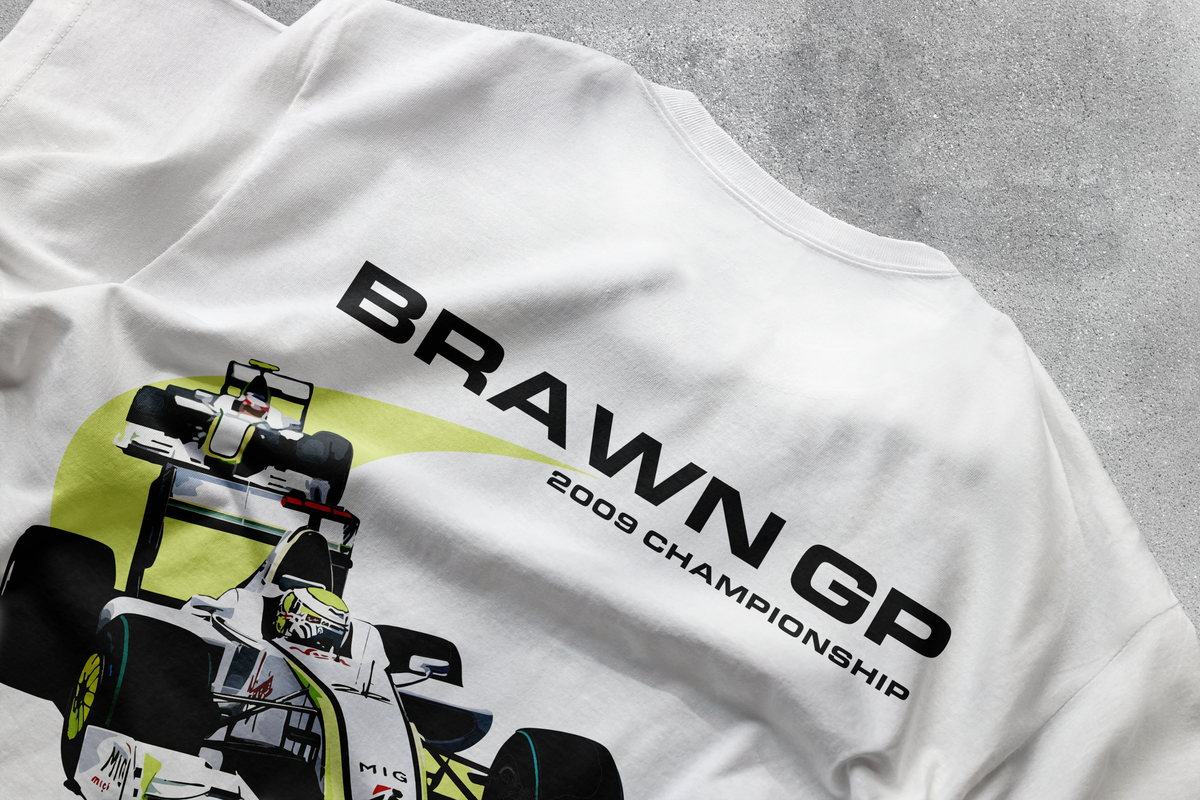 Camiseta Brawn GP 2009 - Blanco