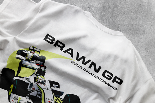 Camiseta Brawn GP 2009 - Blanco